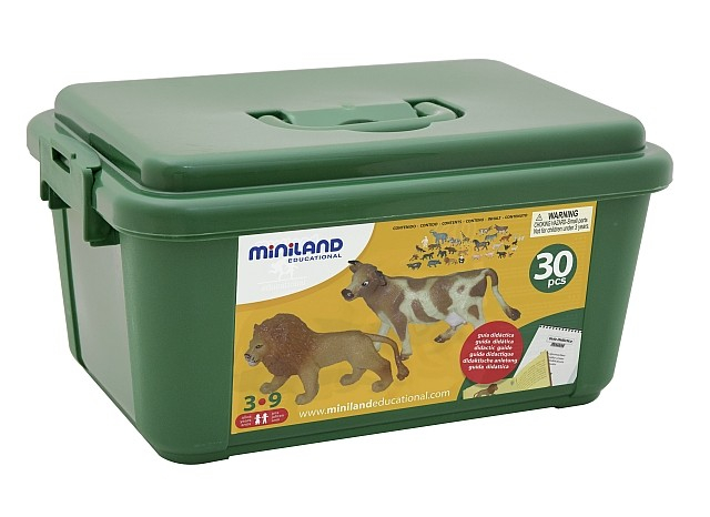 Miniland Animale domestice si salbatice Miniland 30 figurine [2]