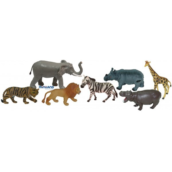 Miniland Animale salbatice set de 7 figurine - Miniland [2]