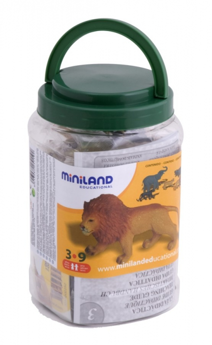 Miniland Animale salbatice set de 9 figurine - Miniland [4]