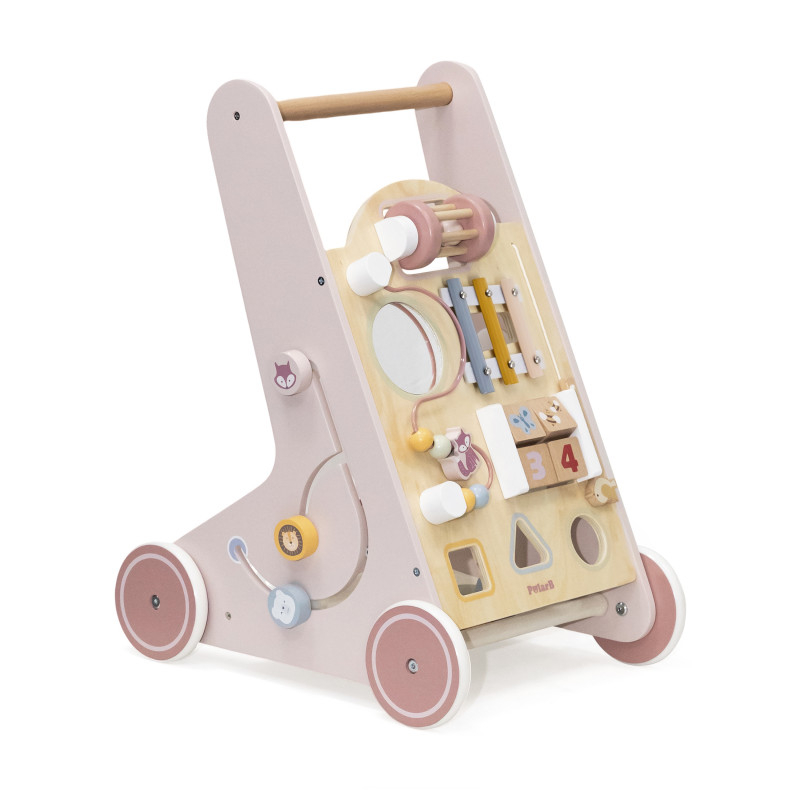 Viga-Antemergator roz cu activitati Montessori, PolarB Viga [2]