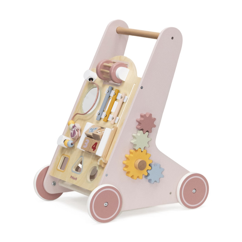 Viga-Antemergator roz cu activitati Montessori, PolarB Viga [3]