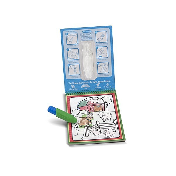 Melissa & Doug-Apa Magica Carnet de colorat Animale Melissa and Doug [2]