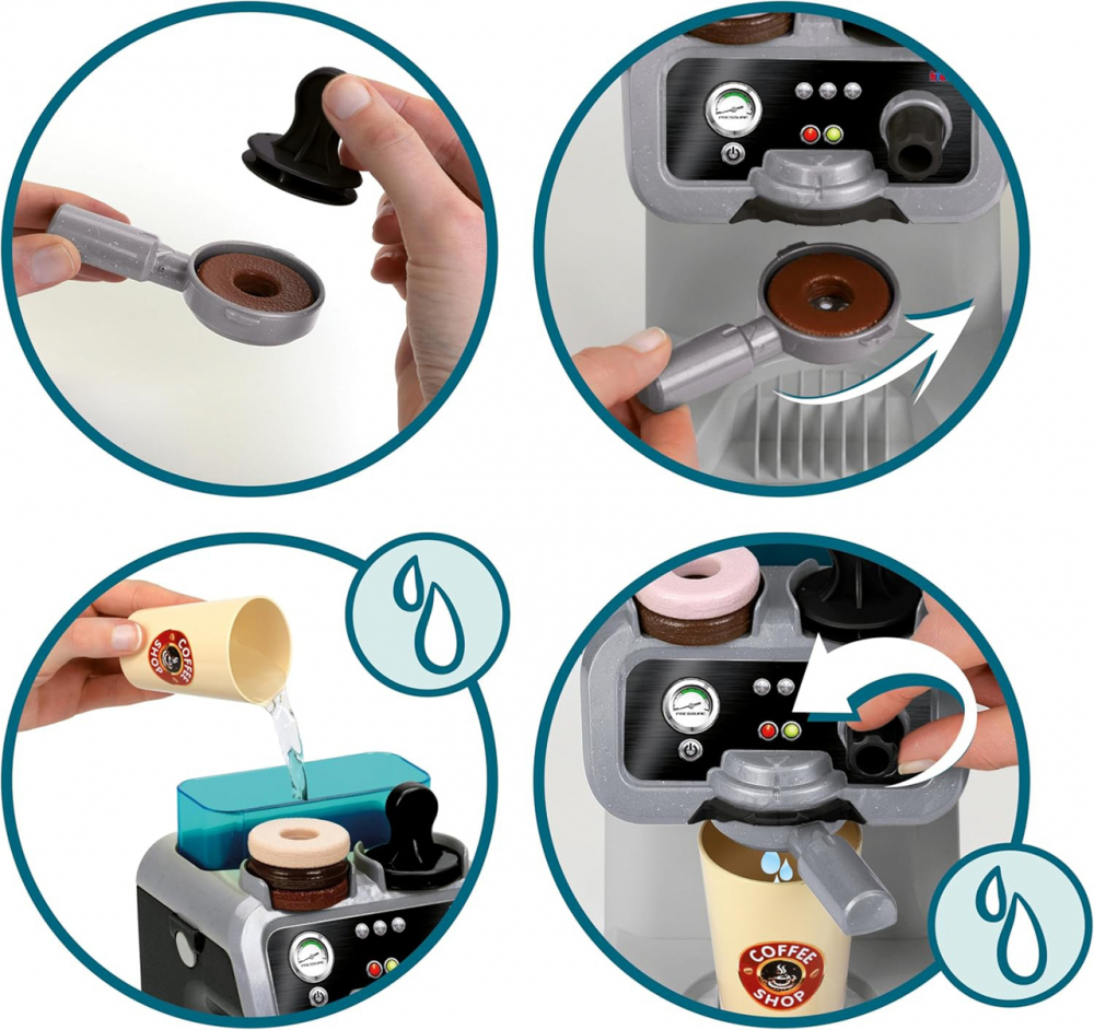 Aparat Espresso Barista - Jucarie interactiva de rol [4]