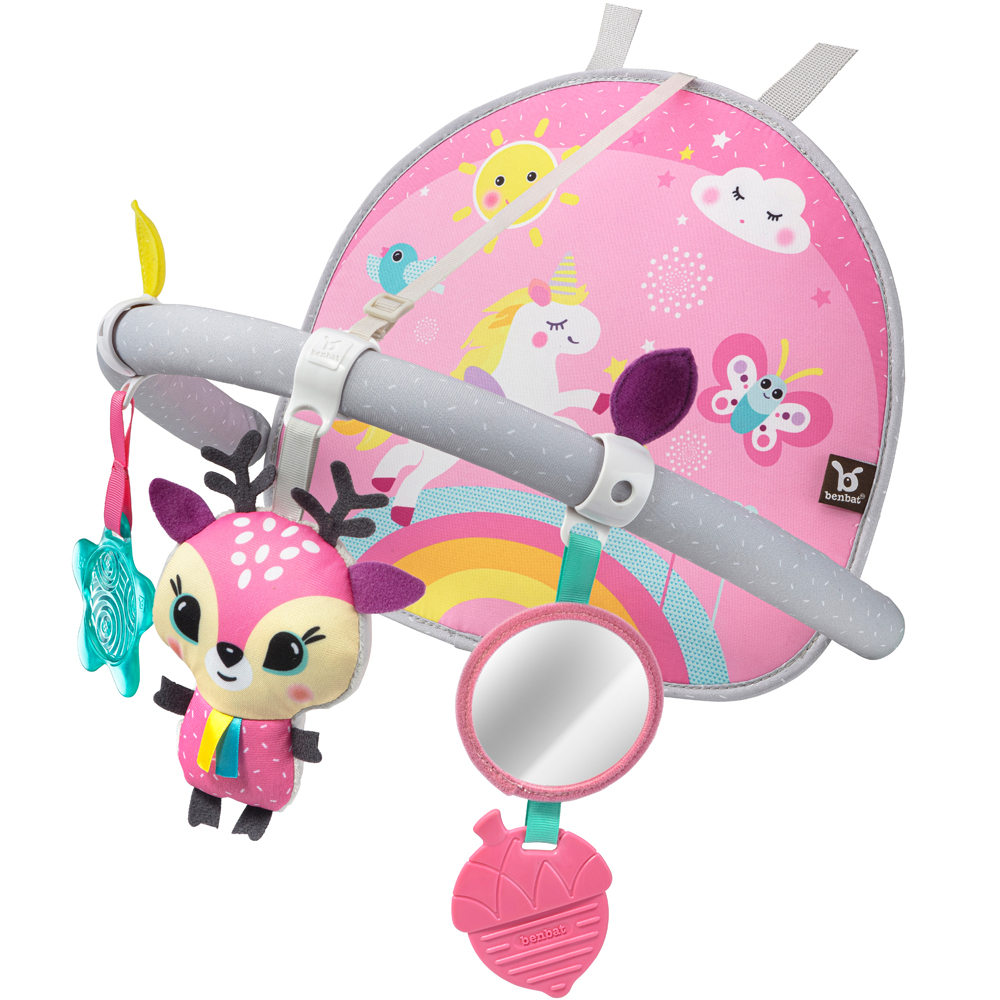 Benbat-Arc cu jucarii interactive pentru masina, Unicorn [2]