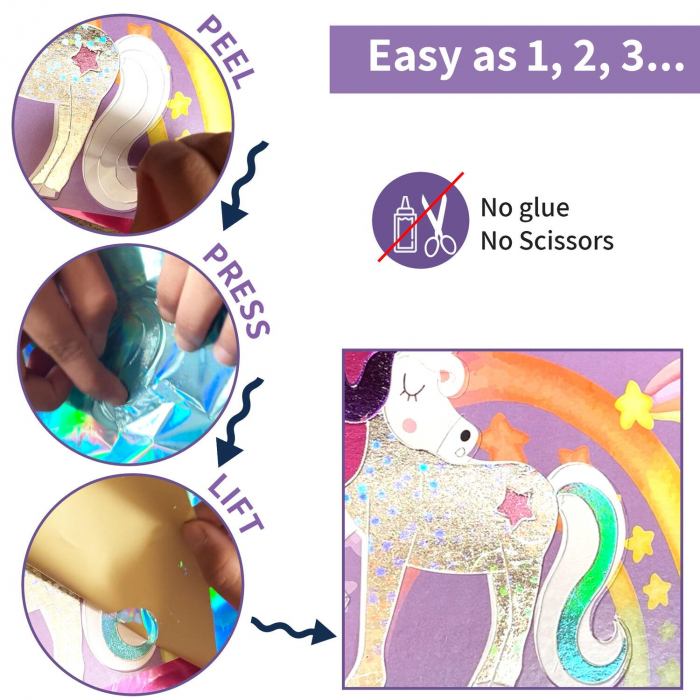 Chalk and Chuckles Arta cu folii de transfer - Taramul magic [4]