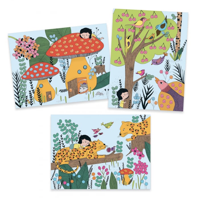 Djeco Atelier Djeco Pictura cu degetele Atinge si picteaza [4]