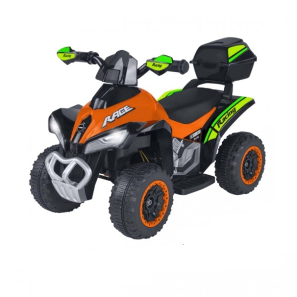 ATV-Quad-de-teren-electric-pentru-copii-Globo-acumulator-6V-portocaliu-cu-verde-Globo [1]