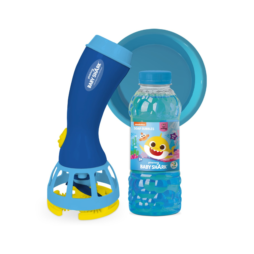 Baby Shark Set De Baloane De Sapun Cu Generator 450Ml [2]