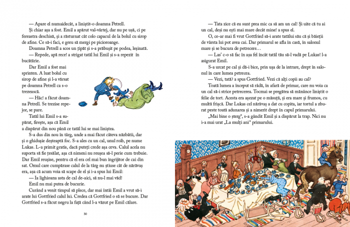 Editura Cartea Copiilor Baiatul acela Emil - de Astrid Lindgren ilustraÈ›ii de BjÃ¶rn Berg [8]
