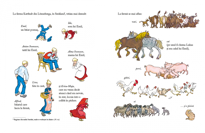 Editura Cartea Copiilor Baiatul acela Emil - de Astrid Lindgren ilustraÈ›ii de BjÃ¶rn Berg [2]