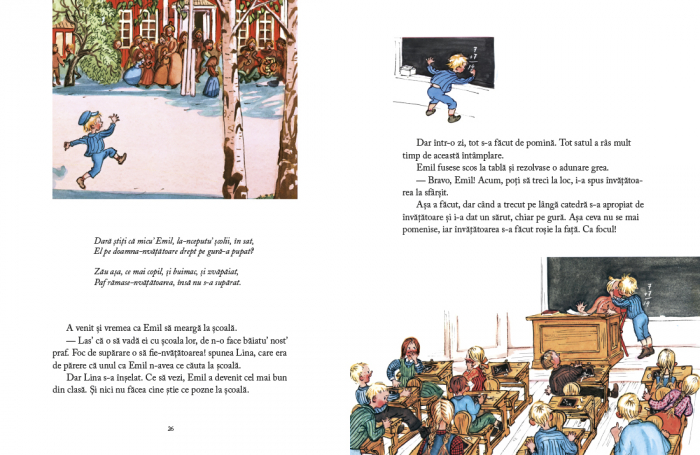 Editura Cartea Copiilor Baiatul acela Emil - de Astrid Lindgren ilustraÈ›ii de BjÃ¶rn Berg [7]