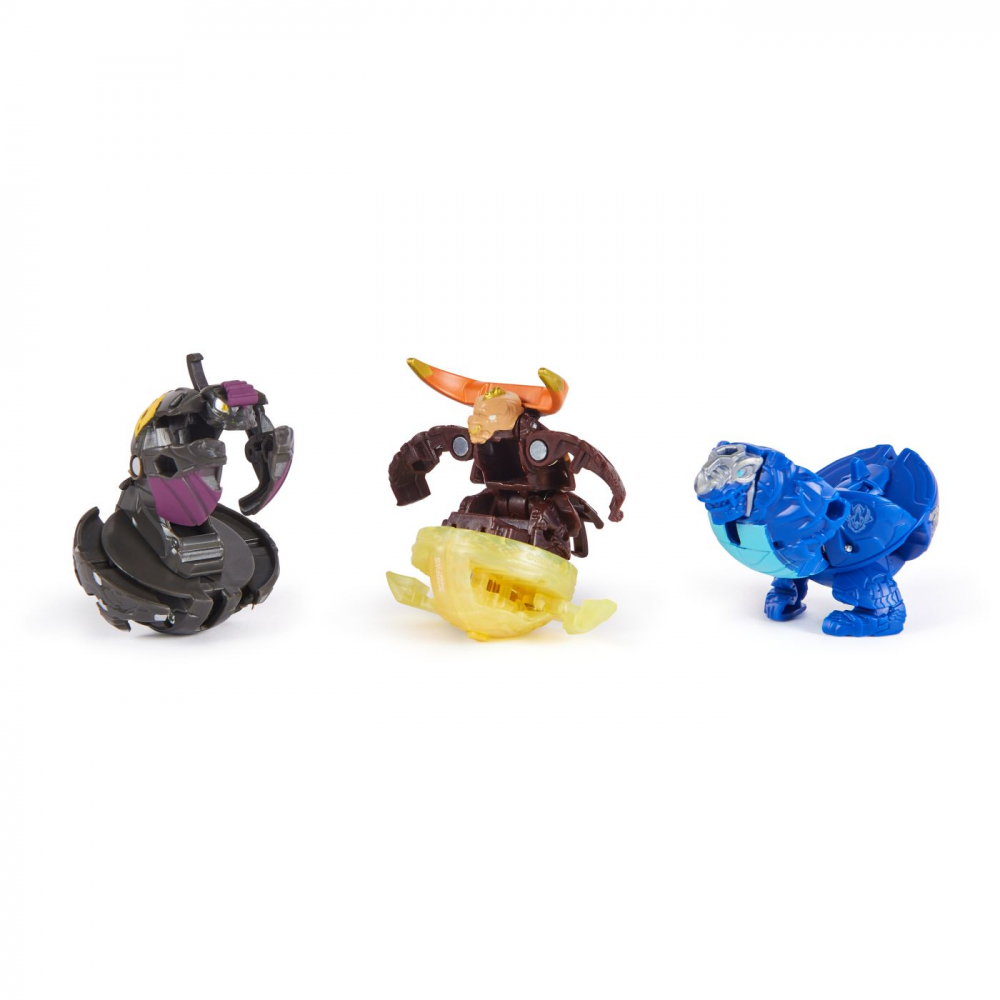 Bakugan Starter Pack Bruiser Mantid Titanium Trox [4]