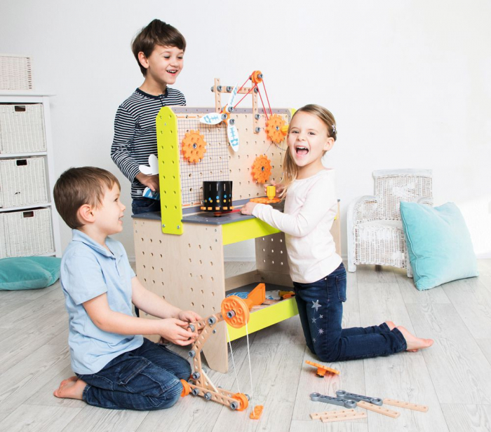 Beleduc Banc de lucru cu accesorii Micul Inventator [3]