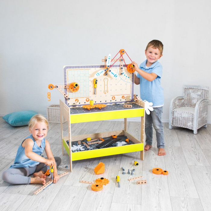 Beleduc Banc de lucru cu accesorii Micul Inventator [2]