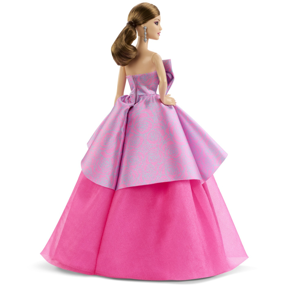 Barbie Papusa Barbie Birthday Wishes Satena Cu Rochie Roz  [5]