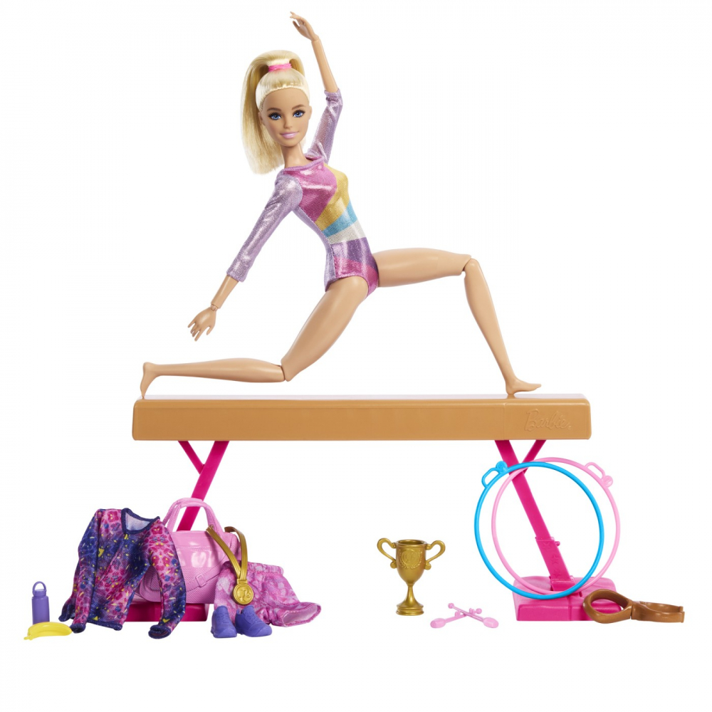 Barbie Papusa Barbie You Can Be Gimnasta Blonda [3]