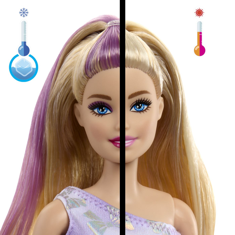 Mattel-Barbie Papusa Party Unboxed Reveal Blonda [5]