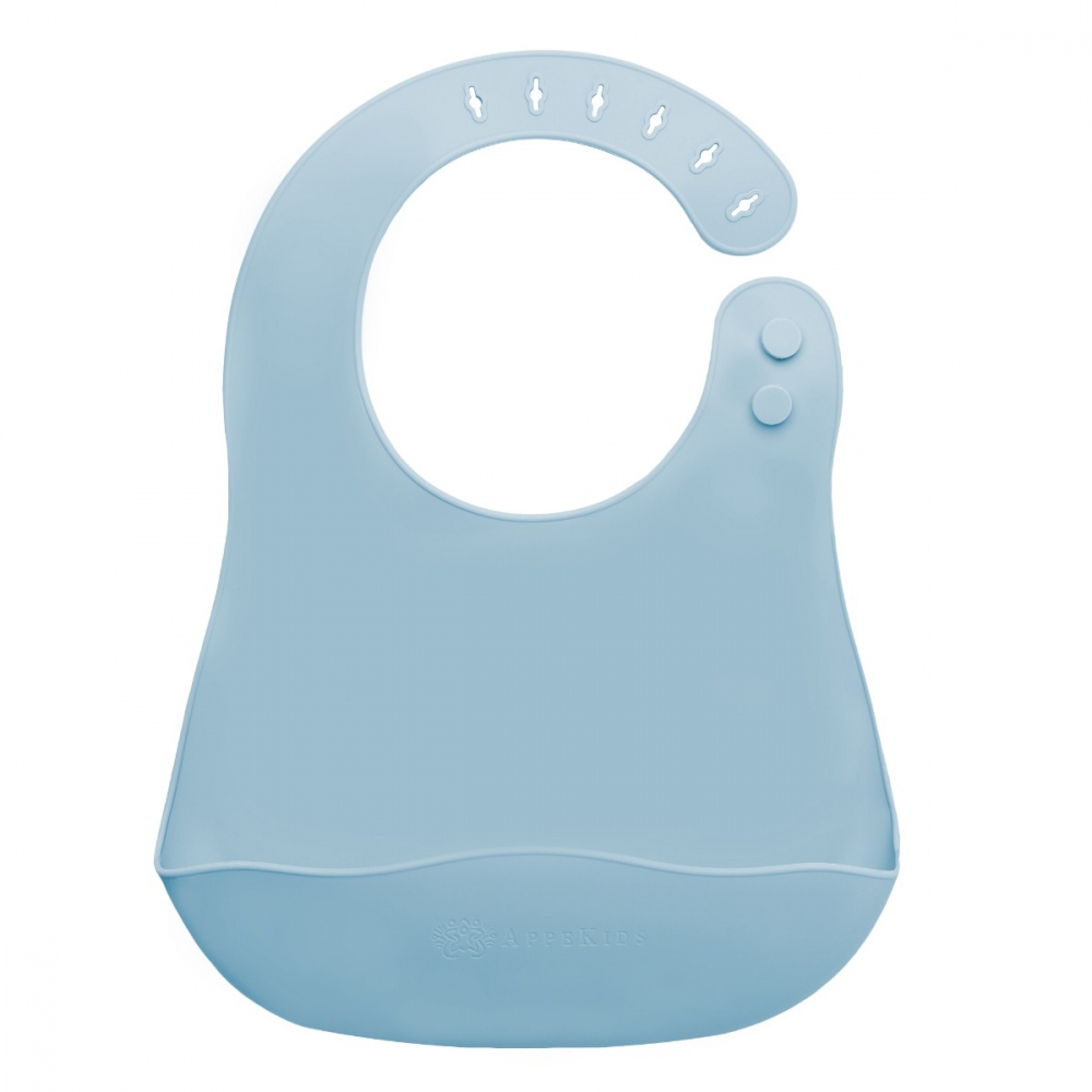 Baveta din silicon, AppeKids - Aqua Blue [4]