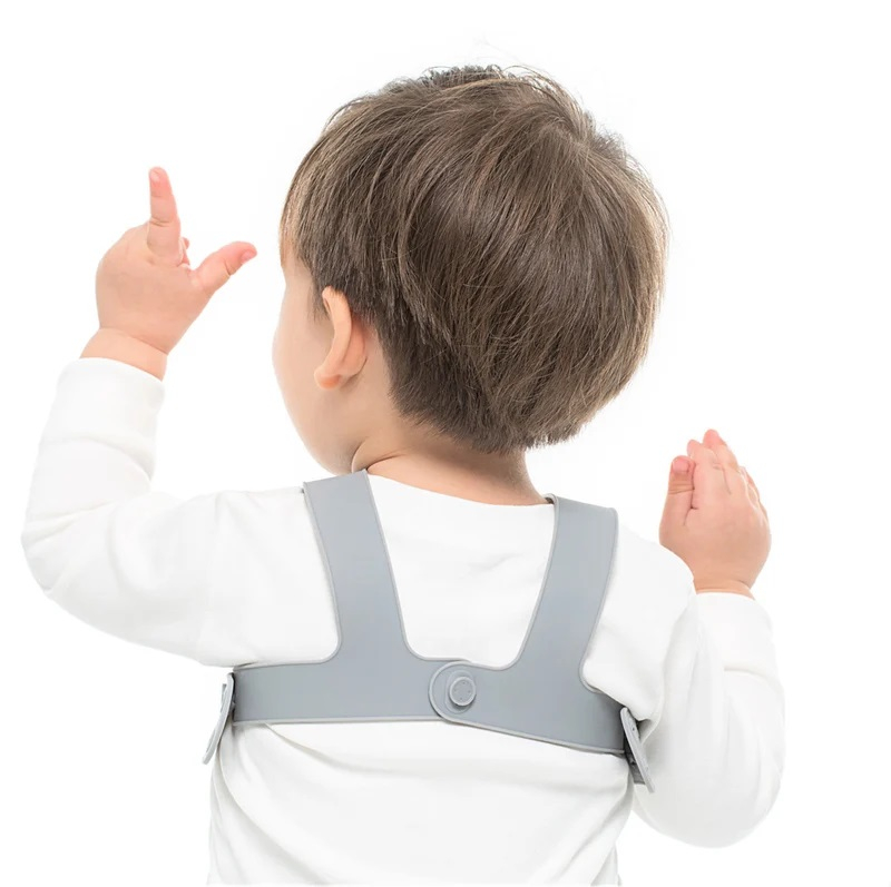 Baveta Flexi Bib Minikoioi, 100% Premium Silicone – Bubble Beige [2]