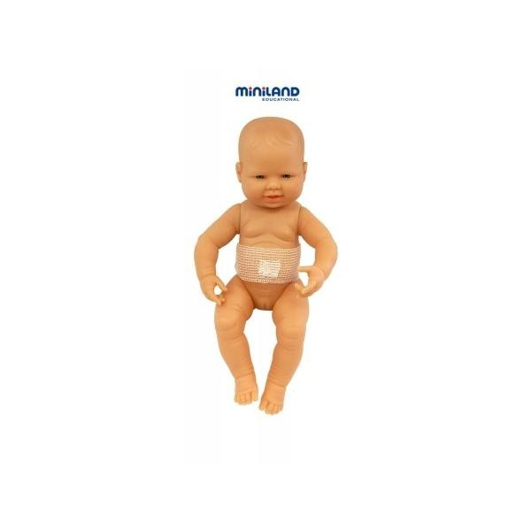 Miniland Bebelus nou nascut european fetita 40 cm [3]