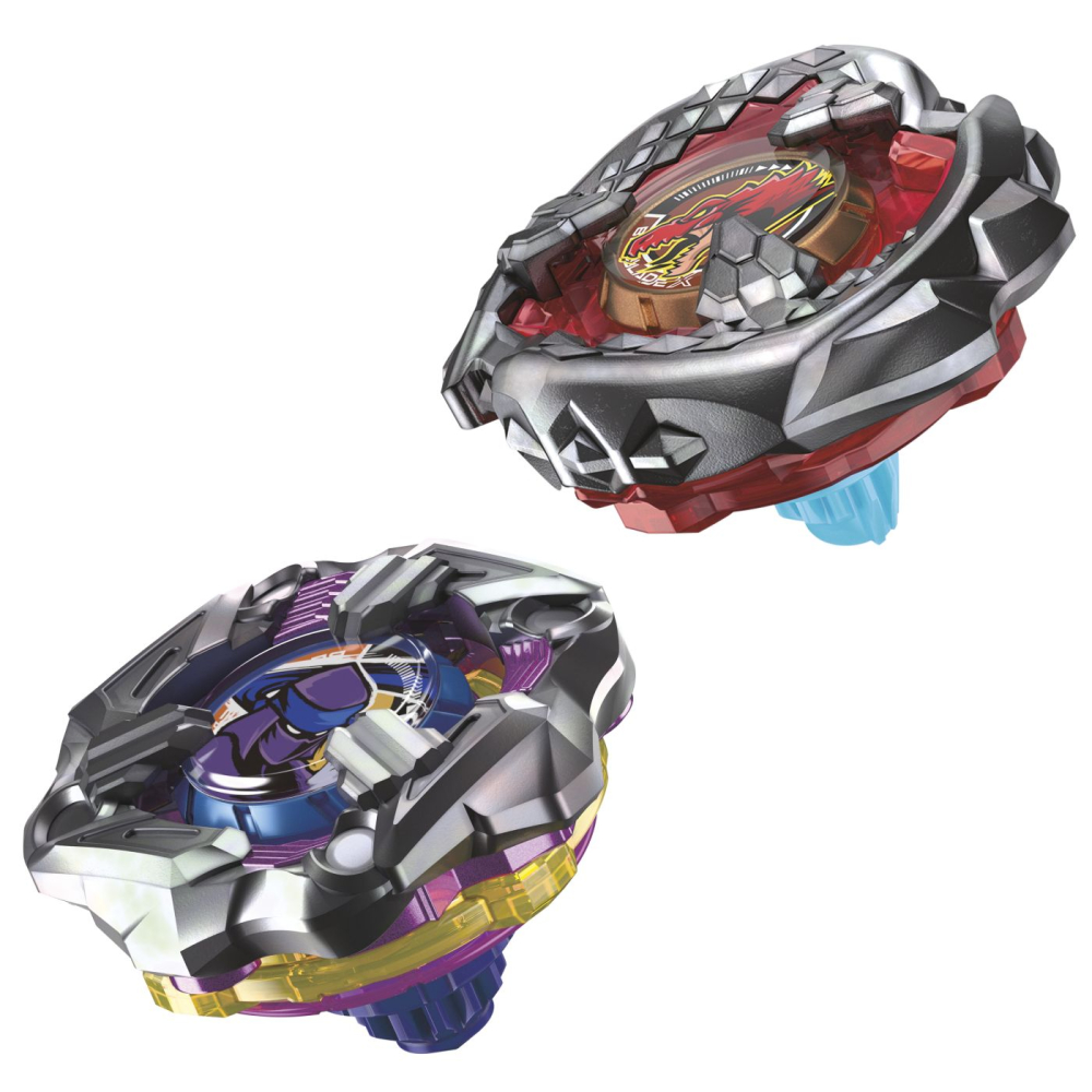 Beyblade X Pachet Duo Beat Tyranno 4-70Q Si Knife Shinobi 4-80Hn [4]
