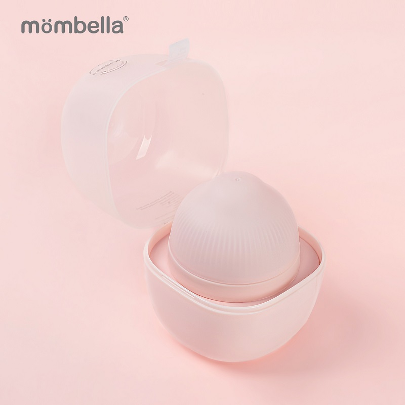 Biberon Anticolici Mombella Breast-Like, 120ml, Tetina S flux lent, 100% Silicon, Old Roze [5]
