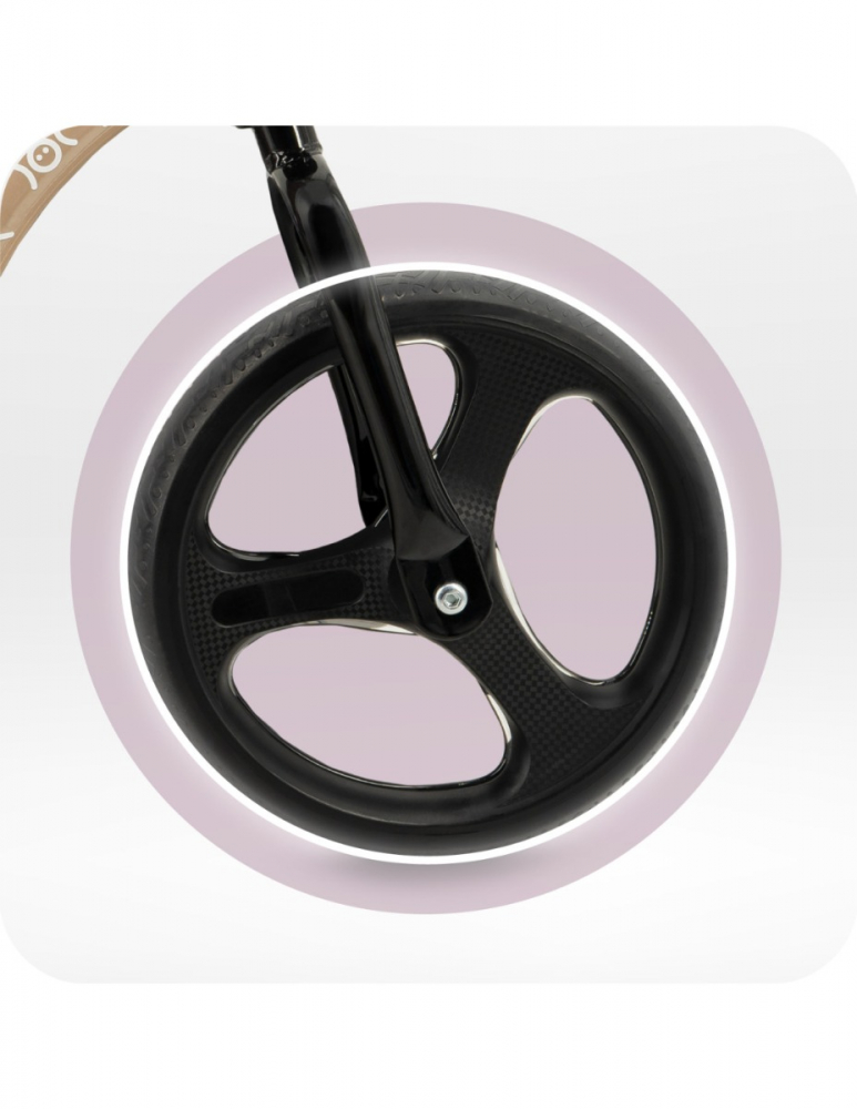 Momi-Bicicleta fara pedale cu roti led , Momi Isoka - Beige [5]