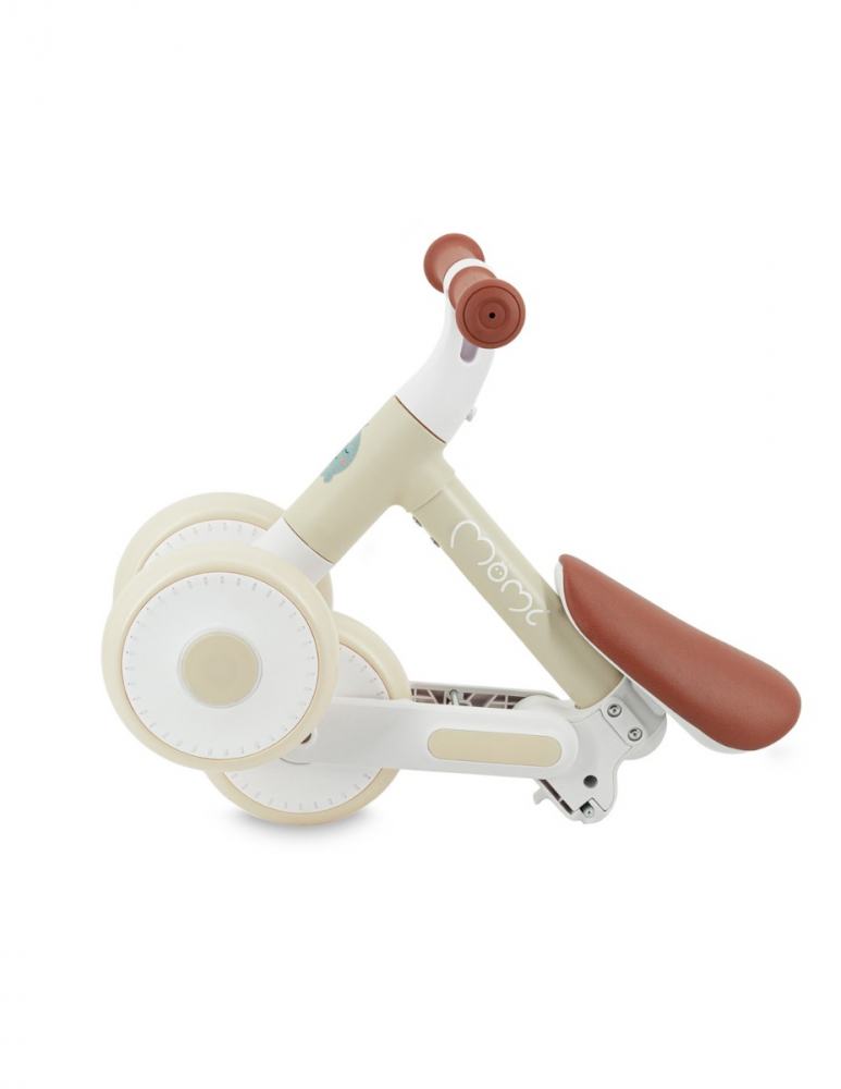 Bicicleta pliabila fara pedale Momi Dex - Beige [2]