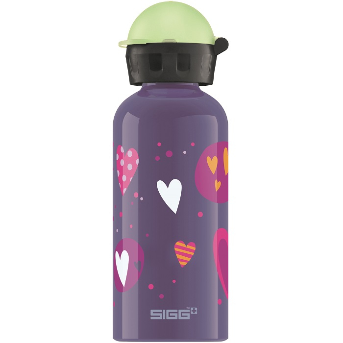 Bidon din aluminiu SIGG Glow in the dark Heartballons 0.4l [1]