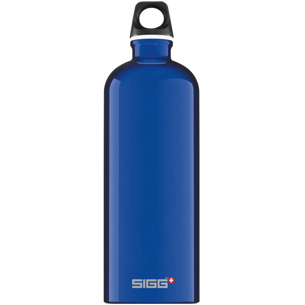 Bidon din aluminiu Traveller Dark Blue, 1l [1]