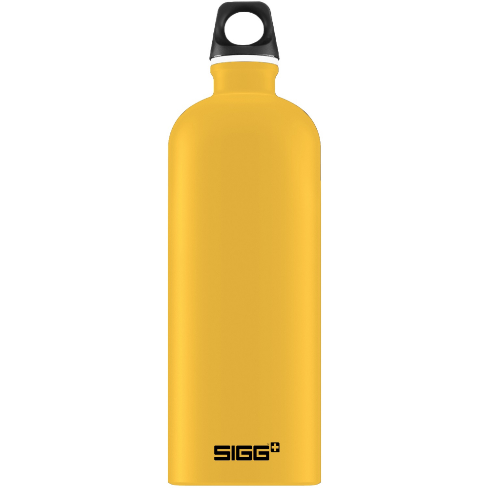 Bidon din aluminiu Traveller Mustard Touch, 1l [1]