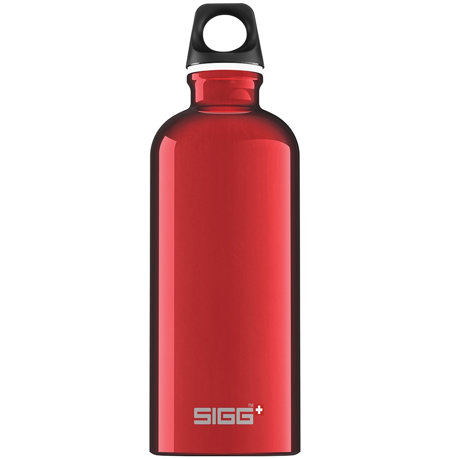 Bidon din aluminiu Traveller Red, 0.6l [1]