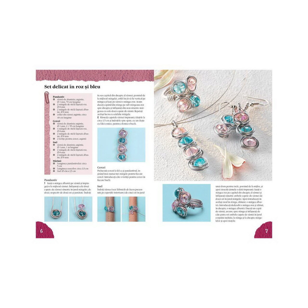 Bijuterii elegante din sarma de aluminiu - Idei creative - Elke Eder [2]