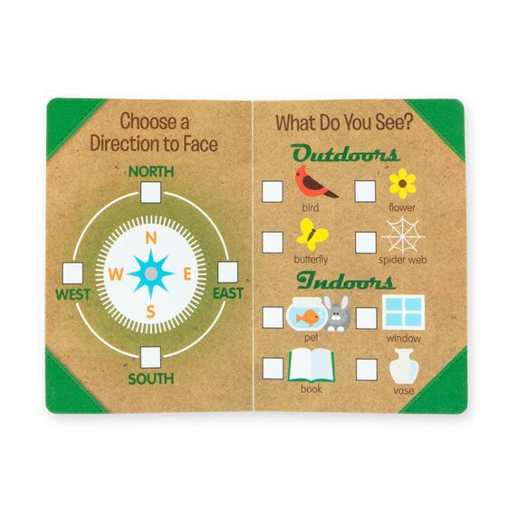 Melissa & Doug Binoclu cu busola colectia Sa Exploram Natura [3]