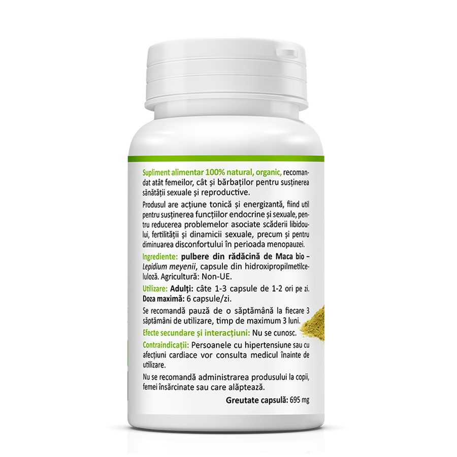 Bio Maca, 60 capsule, Zenyth [2]