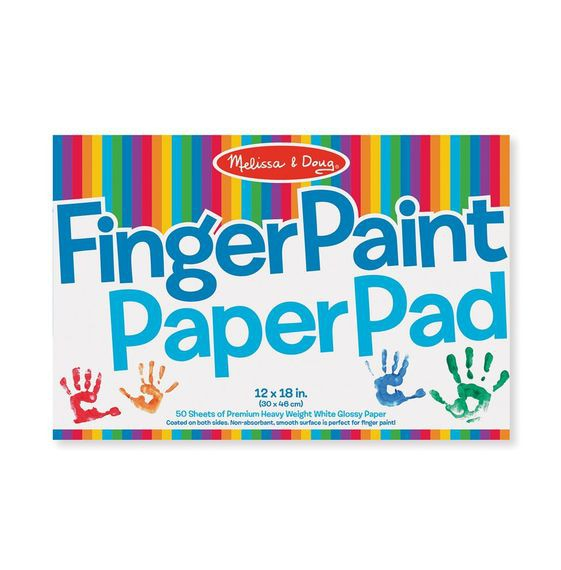 Melissa & Doug Bloc de desen pentru pictura cu degetele Melissa and Doug [2]