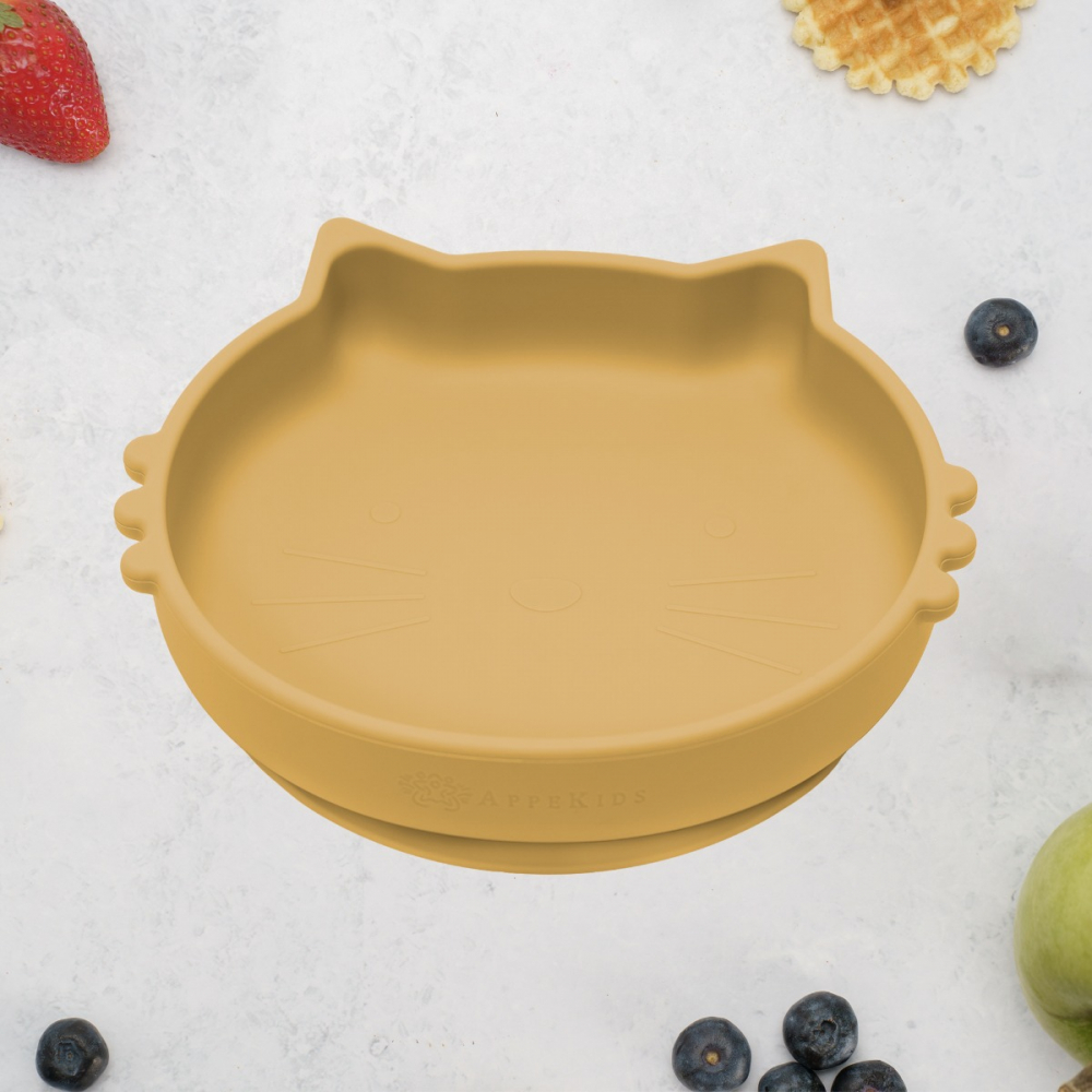 APPEKIDS-Bol din silicon, AppeKids, Kitty II - Honey [1]