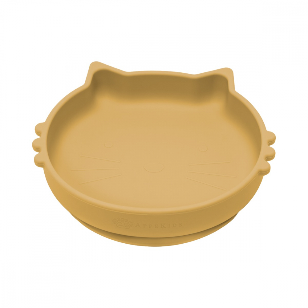 APPEKIDS-Bol din silicon, AppeKids, Kitty II - Honey [5]