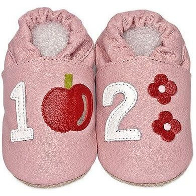 Shooshoos-Botosei Pink Numbers din piele, shooshoos, S / 15-16 [1]