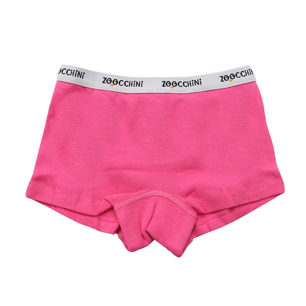 Boxeri din bumbac organic, pentru fete, Zoocchini Flower Power, 4-5 ani - set 3 buc [6]