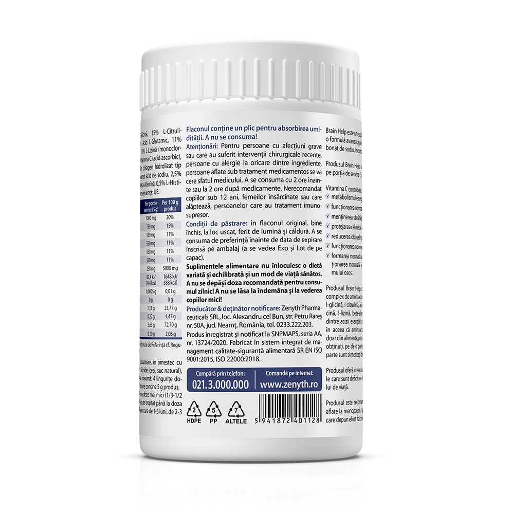 Zenyth-Brain Help, 250 g, Zenyth [3]