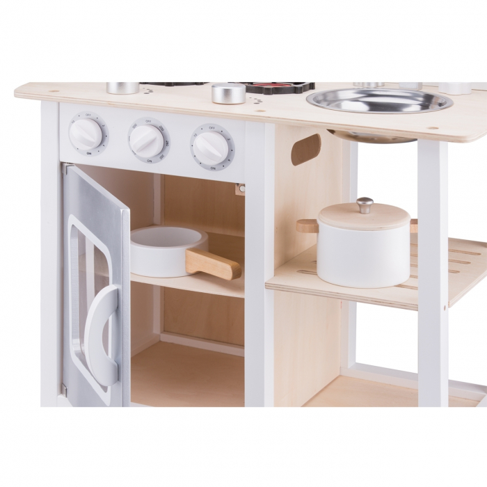 New-Classic-Toys-Bucatarie-Bon-appetit-Alb-Argintiu [3]