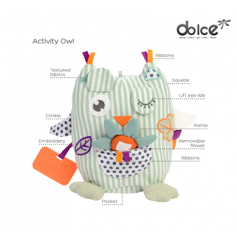 Dolce-Bufnita, jucarie interactiva cu activitati, Dolce [1]