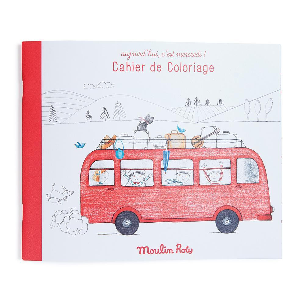 Moulin Roty-Caiet cu fise preilustrate pentru desen, Moulin Roty [1]