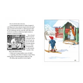 Portocala Albastra-Calatoria lui Olle pe schiuri. de Elsa Beskow [4]