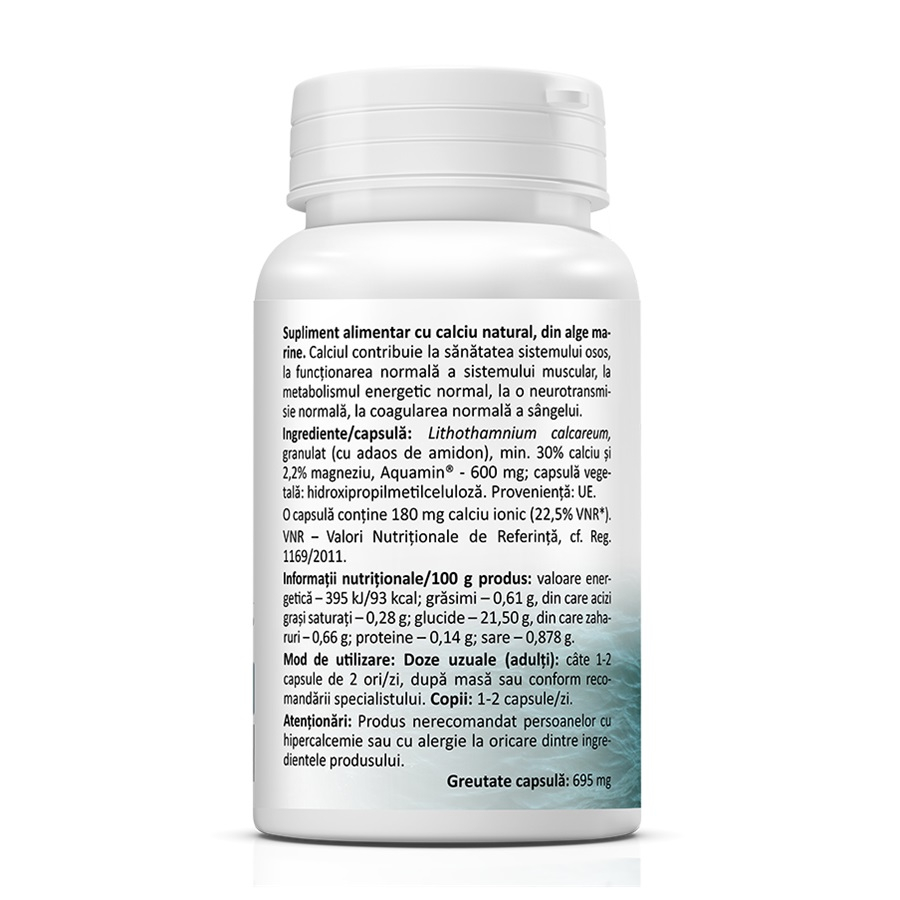 Zenyth-Calciu Marin, 60 capsule, Zenyth [2]