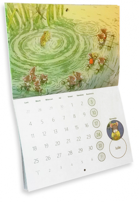 Cartea Copiilor-Calendar 2022 Familia Soricel [3]