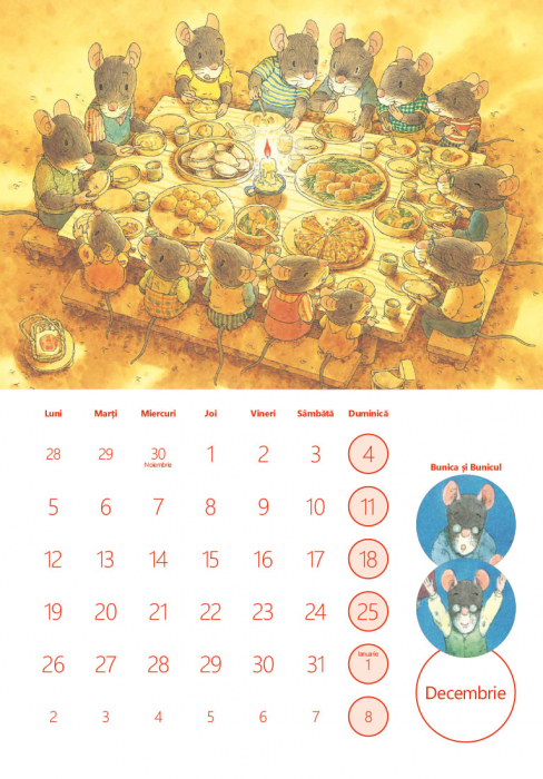 Cartea Copiilor-Calendar 2022 Familia Soricel [4]