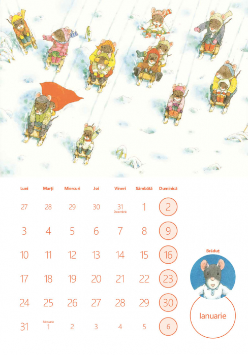 Cartea Copiilor-Calendar 2022 Familia Soricel [2]