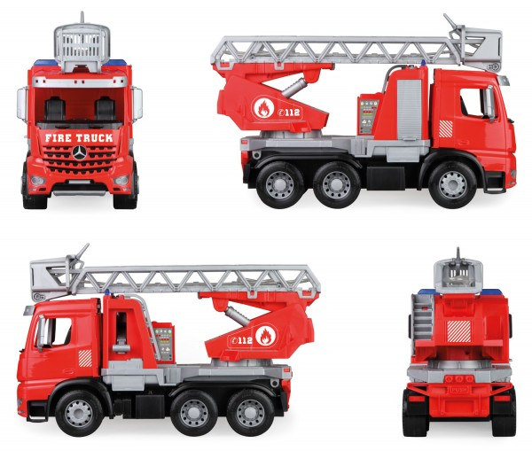 Camion de pompieri din plastic pentru copii Lena Mercedes Arocs [1]